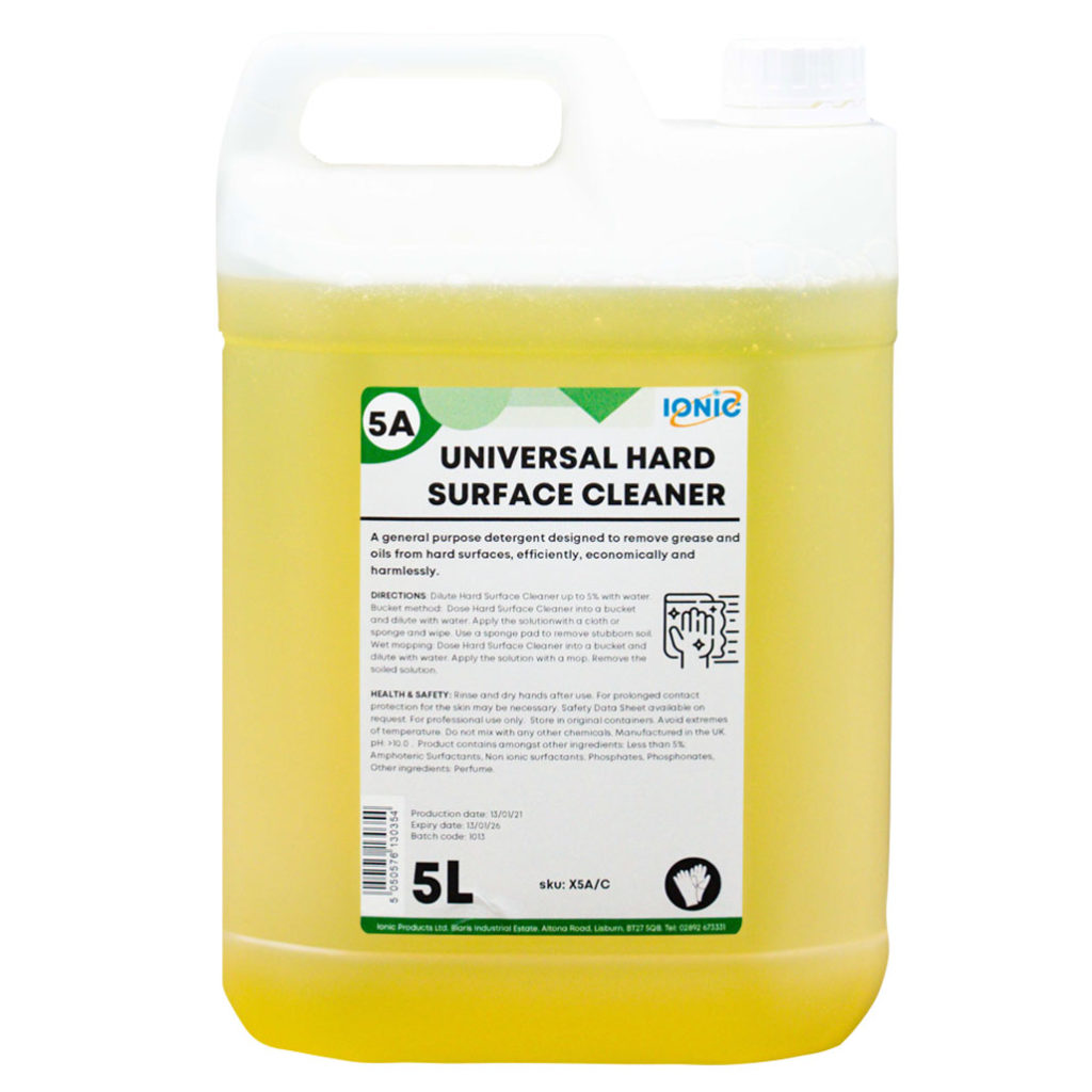 5A Hard Surface Cleaner Malta Hygiene